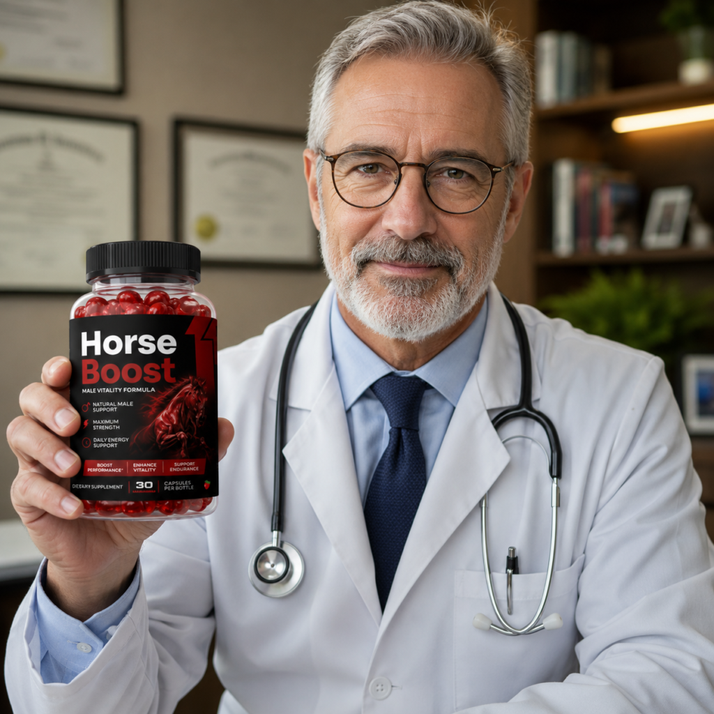 Horse Boost supplement visual — official product highlight at the top of the review page